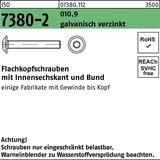 Hörger & Geßler Flachkopfschraube ISO 7380-2 M3 x 12 500 Stück