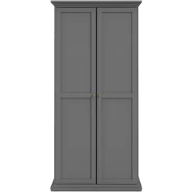 Home Affaire Drehtürenschrank HOME AFFAIRE "Paris", grau Garderobe