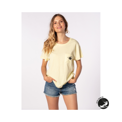 Rip Curl Damen T-Shirt Wave gelb