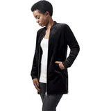 URBAN CLASSICS Long Velvet Parka Black S