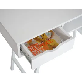 Mendler HWC-E92 Konsolentisch 100x40xcm weiß