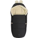 Kaiser Baby, Kinderwagen Fusssack, Hoody Maus Wool Babyschalen Woll Fußsack Dark grey)