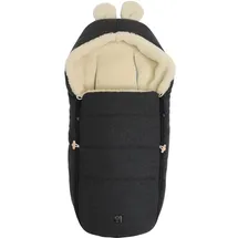 Kaiser Baby, Kinderwagen Fusssack, Hoody Maus Wool Babyschalen Woll Fußsack Dark grey)