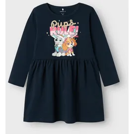 NAME IT Nmfdyma PAWPATROL LS DRESS NOOS Cplg, Dark sapphire), 104 EU