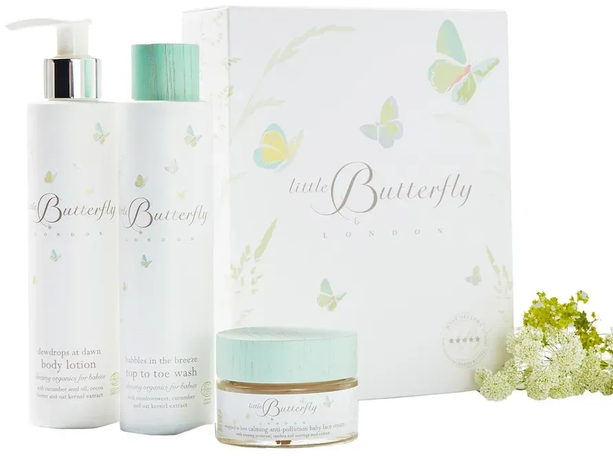 Little Butterfly London Little One's Bestseller Kit Babycreme & Öle  