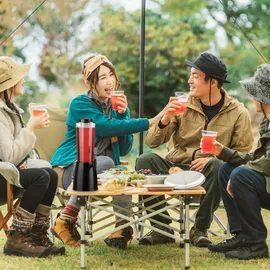 Relaxdays Biersäule mit Zapfhahn, 2,5 l, Getränkespender mit Kühlung, Biertower Garten, Zapfsäule, transparent/schwarz