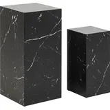 SalesFever Beistelltisch 2er Set schwarz