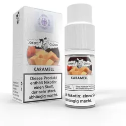 Jokers Cloud Karamell Liquid 0 mg / 10ml