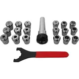 Paulimot ER32-Spannzangen-Set 2 - 20 mm MK4 / M16 im Alu-Koffer