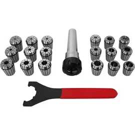 Paulimot ER32-Spannzangen-Set 2 - 20 mm MK4 / M16 im Alu-Koffer