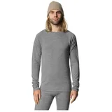 Houdini Desoli Thermal Crew Langarm-baselayer - College Grey - XL
