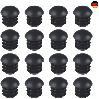 SIOPPKIK Rund-Rohrstopfen (Rohraußendurchmesser 16mm), 16 Stück Lamellenstopfen
