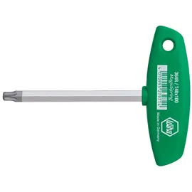 Wiha Stiftschlüssel mit Quergriff TORX MagicSpring mattverchromt T30 x 100 mm