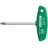 Wiha Stiftschlüssel mit Quergriff TORX MagicSpring mattverchromt T30 x 100 mm