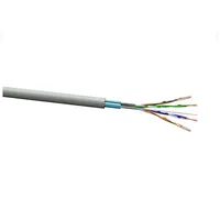 VOKA Kabelwerk 10258200 Netzwerkkabel CAT 5e F/UTP 4 x 2 x 0.128mm2 Grau (RAL 7035) 500m