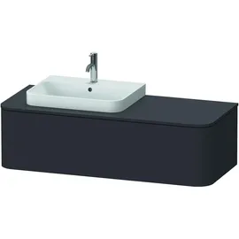 Duravit Happy D.2 Plus Konsolenwaschtischunterbau wandhängend, 1300x550 mm, 1 Auszug, HP4942L8080,