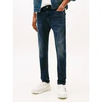 Tommy Hilfiger Austin Ai1264 Slim Tapered Fit Jeans Denim Dark 31 30