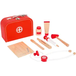 small foot Arztkoffer-Spielset - braun