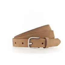 TAMARIS Gürtel Slim Velours Belt W85 Cognac
