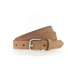 TAMARIS Gürtel Slim Velours Belt W85 Cognac