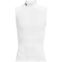 Under Armour HeatGear Mock Funktions-Tanktop Herren 100 white/black XL