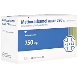METHOCARBAMOL HEXAL 750 mg Filmtabletten 100 St