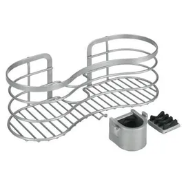 Metaltex Viva Dusche Rack 11X29X12 Cm Silber