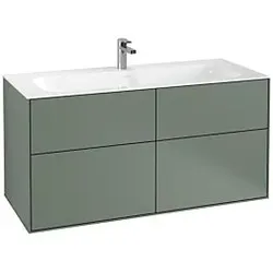 Villeroy und Boch Finion Waschtischunterschrank G05000GM 119,6x59,1x49,8cm, Emotion, Olive Matt Lacuer