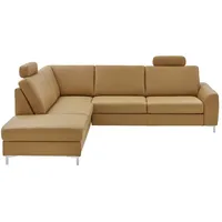 meinSofa Ecksofa Lea ¦ schwarz ¦ Maße (cm): B: 271 H: 92 T: 235