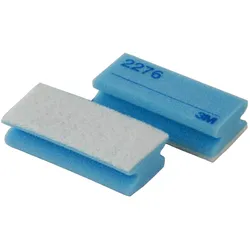 3M Scotch-Brite Reinigungsschwamm 2276 blau/weiss 70mmx150mm