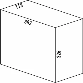 Naber Cox Systembehälter 8,5 l Hellgrau