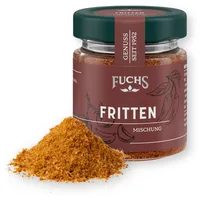 Fuchs Gewürze - Fritten Gewürzsalz | Würzig-salziges Pommessalz | 65 g