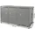 MCW Mülltonnenverkleidung E83 197 x 80 x 116 cm silber