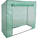 Estexo Foliengewächshaus Tomatengewächshaus 200x77x149/169 cm Gewächshaus Treibhaus Frühbeet 200x77x169/149