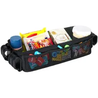Snack-Tablett für Kinderwagen, Getränkehalter für Kinderwagen | Tablett für Snacks, Organizer für Kinderwagen, Zubehör für Kinderwagen, Flaschenhalter für Snacks