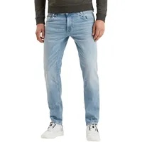 PME Legend Herren Jeans COMMANDER 3.0 Relaxed Fit Caw Clear Authentic Wash Tiefer Bund Reißverschluss W 40 L 30