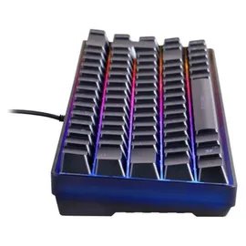 deltaco DK240 Gaming Tastatur transparent