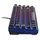 deltaco DK240 Gaming Tastatur transparent