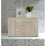 Wiemann Kombikommode Bern 149 x 86 x 42 cm Braun / Beige