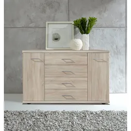 Wiemann Kombikommode Bern 149 x 86 x 42 cm Braun / Beige