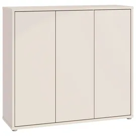 Die Möbelfundgrube Alice Springs Schuhschrank 109,2x34,9x99,1 cm Kaschmir/Beige