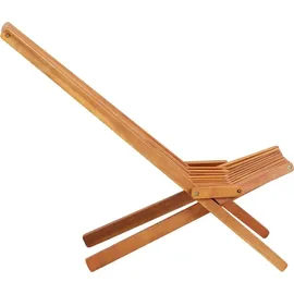 vidaXL Sonnenliege 149 x 60 x 86 cm braun 2 St.