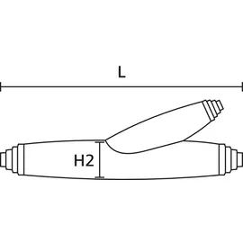 HellermannTyton Abzweigmuffe Y-1 PUR33-GN-SF