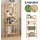CASARIA Standregal Bambus 4 Etagen
