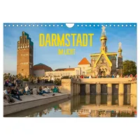 Calvendo Darmstadt im Licht (Wandkalender 2026 DIN A4 quer),