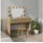 vidaXL Schminktisch Artisan-Eiche 100 x 40 x 120 cm Holzwerkstoff