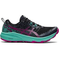 Asics Fuji Lite 2 Damen black/fuchsia red 41,5