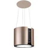 Klarstein Skyfall Smart Inselhaube 45 cm gold