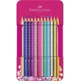 Faber-Castell Buntstifte 12 St. Pink/Mehrfarbig