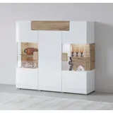 OTTO home Highboard Toledo 147,5 x 132 cm Weiß